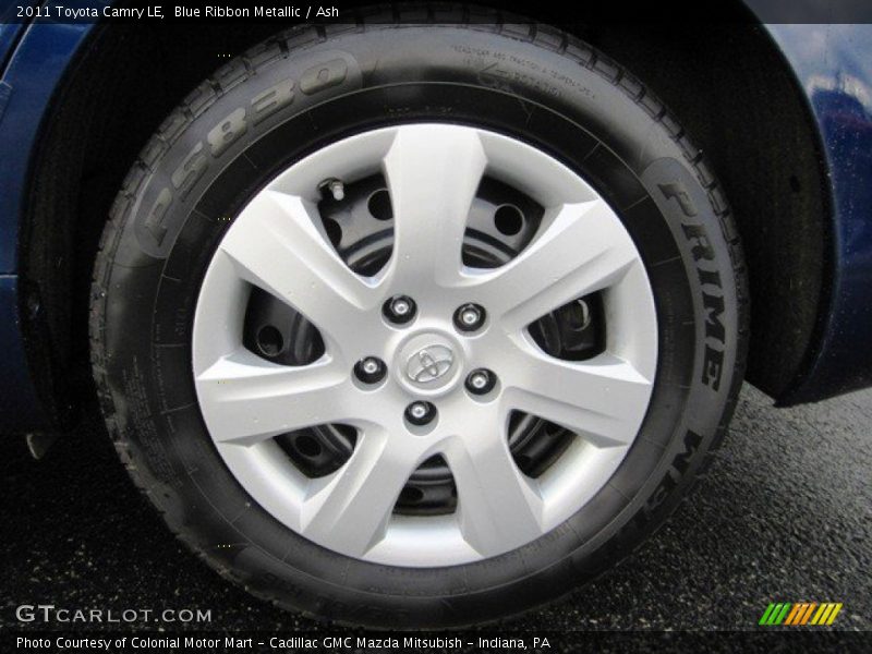 Blue Ribbon Metallic / Ash 2011 Toyota Camry LE