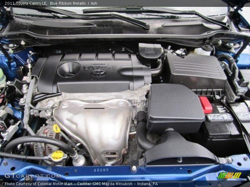 Blue Ribbon Metallic / Ash 2011 Toyota Camry LE