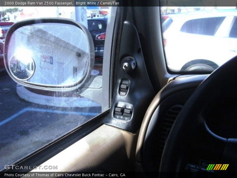 Bright White / Camel/Tan 2000 Dodge Ram Van 2500 Passenger