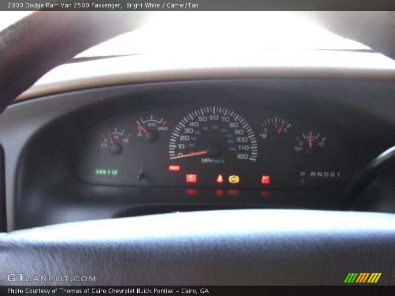  2000 Ram Van 2500 Passenger 2500 Passenger Gauges