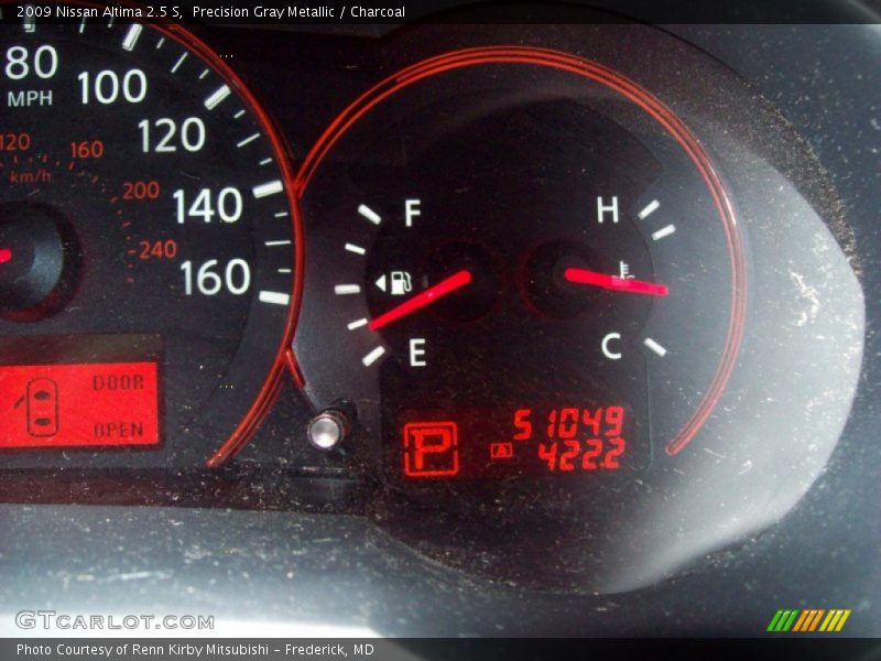Precision Gray Metallic / Charcoal 2009 Nissan Altima 2.5 S
