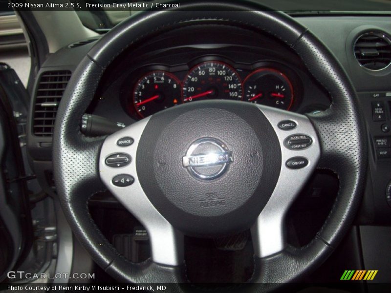 Precision Gray Metallic / Charcoal 2009 Nissan Altima 2.5 S