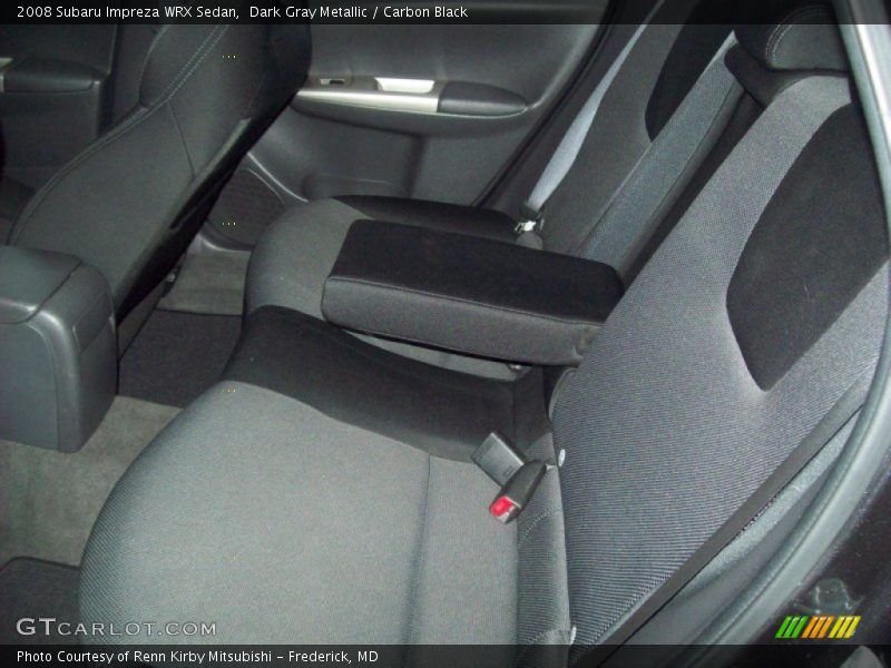 Dark Gray Metallic / Carbon Black 2008 Subaru Impreza WRX Sedan