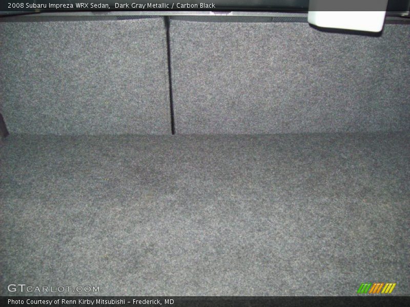 Dark Gray Metallic / Carbon Black 2008 Subaru Impreza WRX Sedan