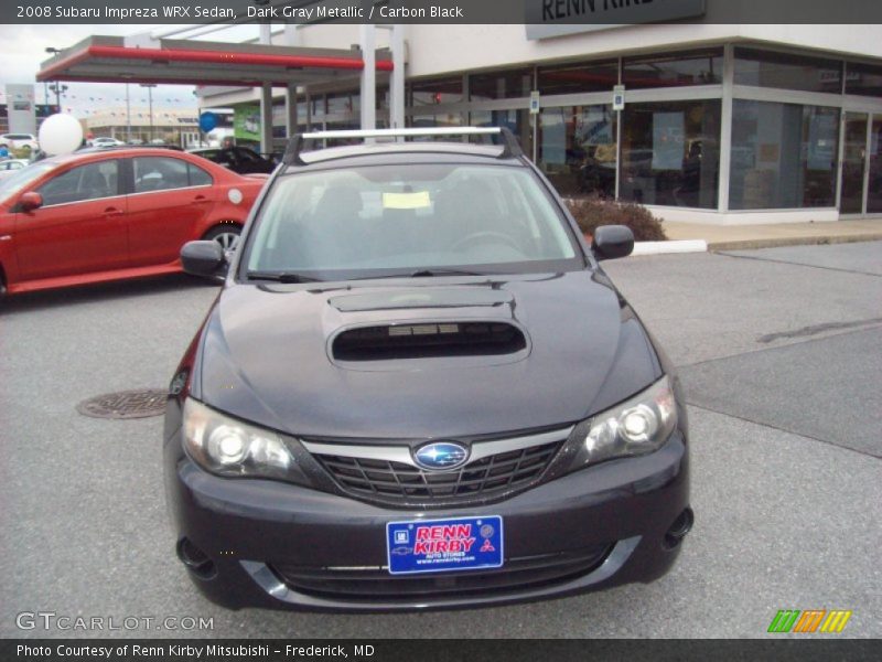 Dark Gray Metallic / Carbon Black 2008 Subaru Impreza WRX Sedan