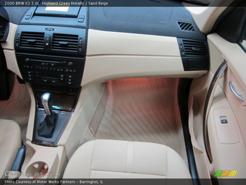 Highland Green Metallic / Sand Beige 2006 BMW X3 3.0i