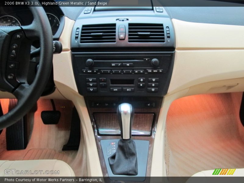Highland Green Metallic / Sand Beige 2006 BMW X3 3.0i