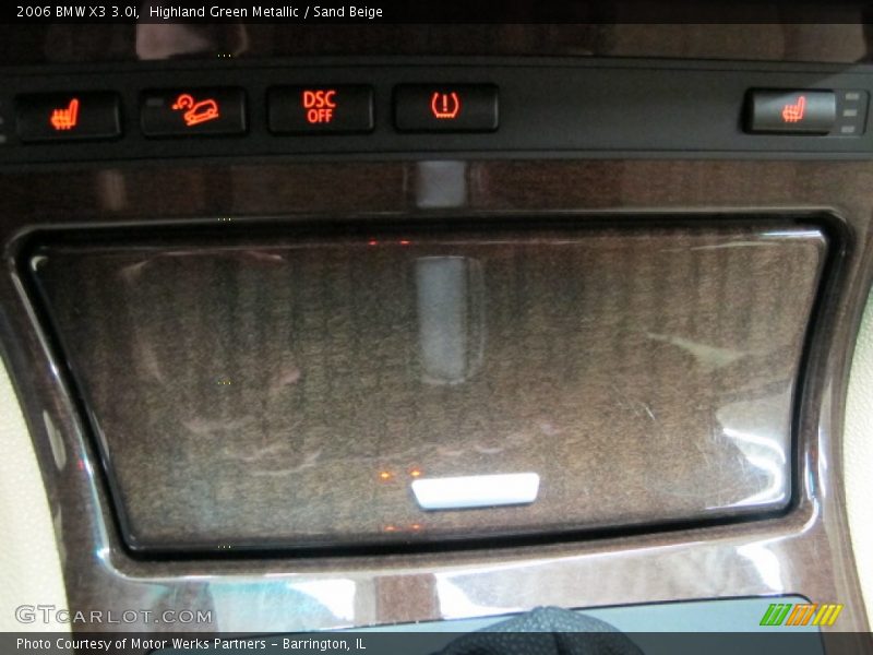 Highland Green Metallic / Sand Beige 2006 BMW X3 3.0i
