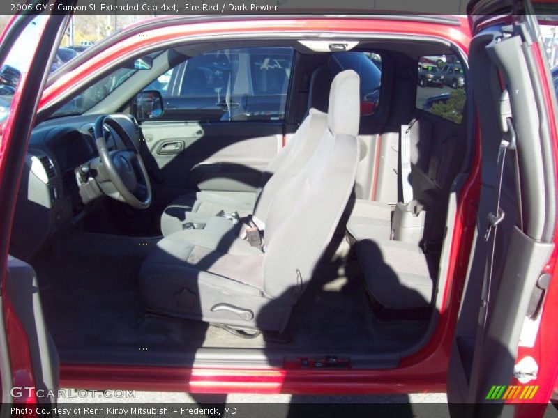 Fire Red / Dark Pewter 2006 GMC Canyon SL Extended Cab 4x4