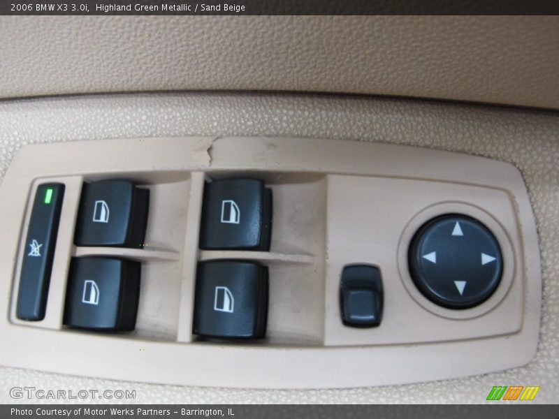 Highland Green Metallic / Sand Beige 2006 BMW X3 3.0i