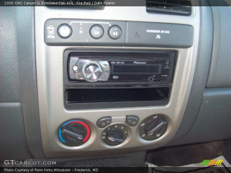 Fire Red / Dark Pewter 2006 GMC Canyon SL Extended Cab 4x4