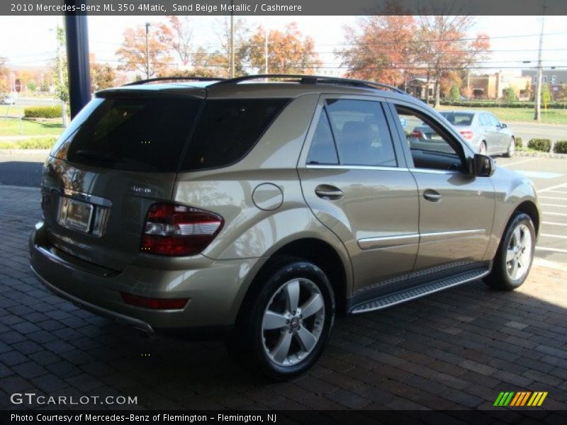 Sand Beige Metallic / Cashmere 2010 Mercedes-Benz ML 350 4Matic