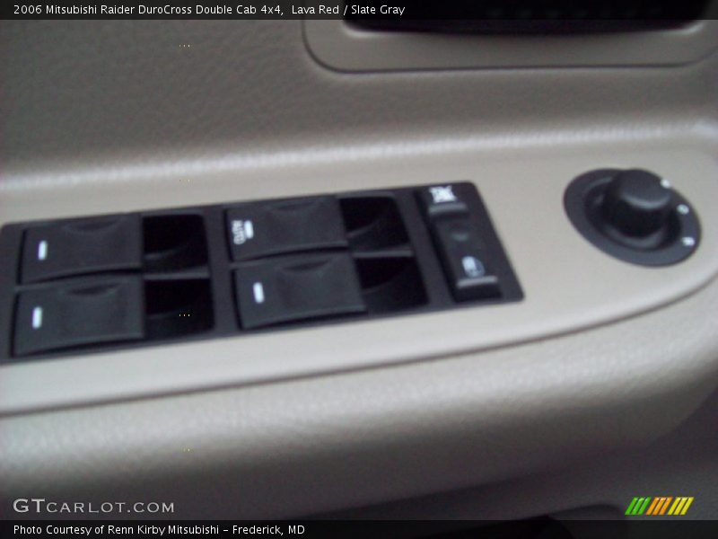 Lava Red / Slate Gray 2006 Mitsubishi Raider DuroCross Double Cab 4x4