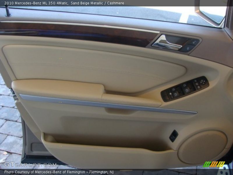 Sand Beige Metallic / Cashmere 2010 Mercedes-Benz ML 350 4Matic