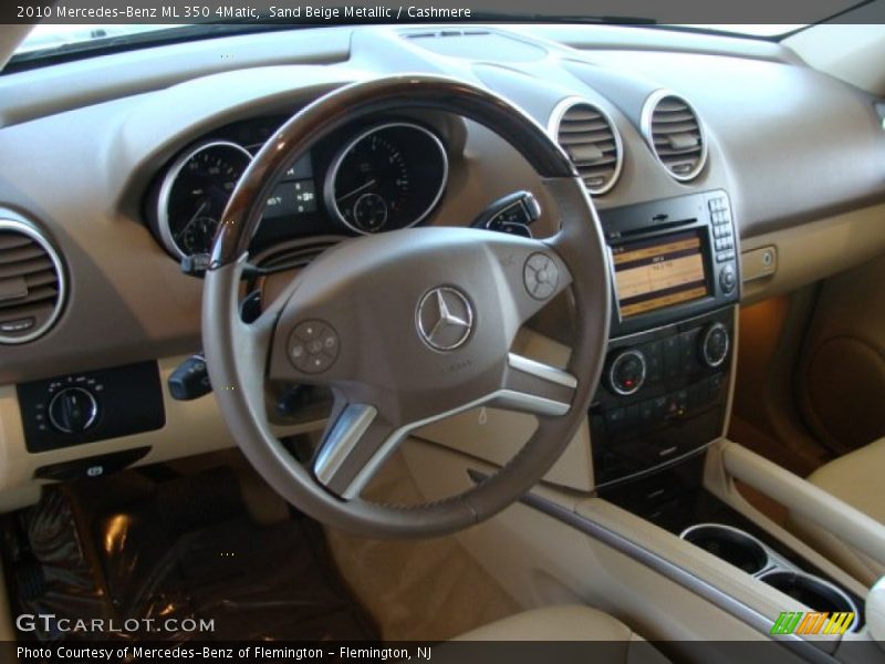 Sand Beige Metallic / Cashmere 2010 Mercedes-Benz ML 350 4Matic