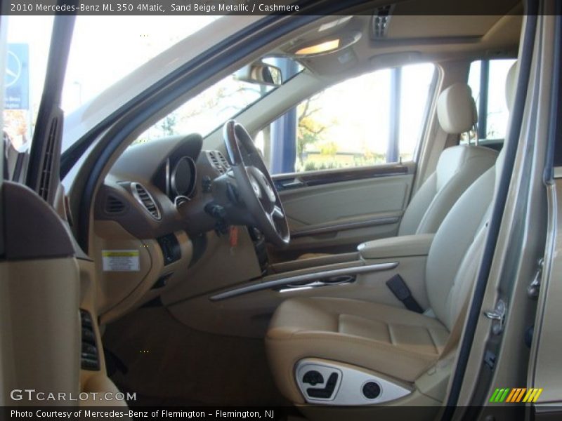 Sand Beige Metallic / Cashmere 2010 Mercedes-Benz ML 350 4Matic