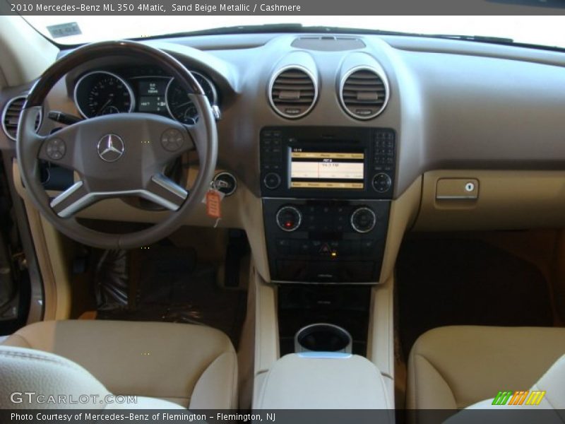 Sand Beige Metallic / Cashmere 2010 Mercedes-Benz ML 350 4Matic