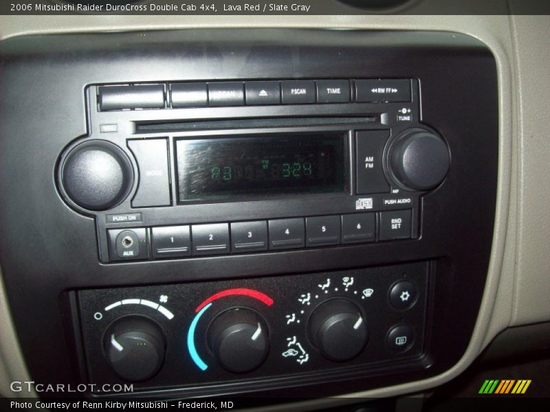 Lava Red / Slate Gray 2006 Mitsubishi Raider DuroCross Double Cab 4x4