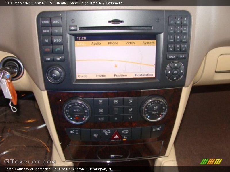 Sand Beige Metallic / Cashmere 2010 Mercedes-Benz ML 350 4Matic