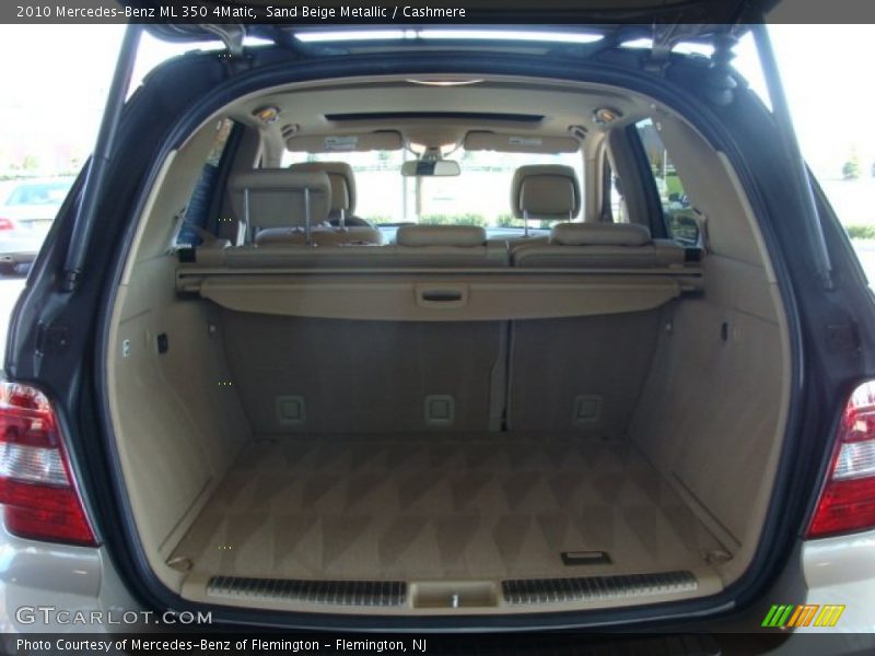 Sand Beige Metallic / Cashmere 2010 Mercedes-Benz ML 350 4Matic