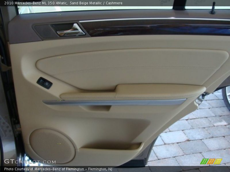 Sand Beige Metallic / Cashmere 2010 Mercedes-Benz ML 350 4Matic