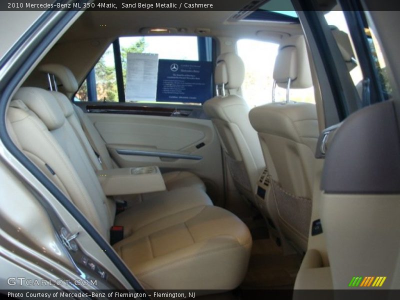 Sand Beige Metallic / Cashmere 2010 Mercedes-Benz ML 350 4Matic