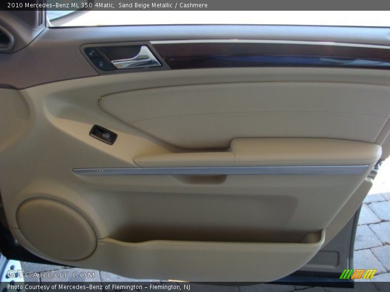 Sand Beige Metallic / Cashmere 2010 Mercedes-Benz ML 350 4Matic