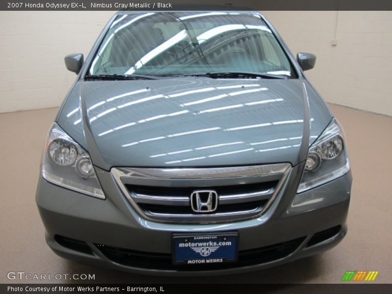 Nimbus Gray Metallic / Black 2007 Honda Odyssey EX-L