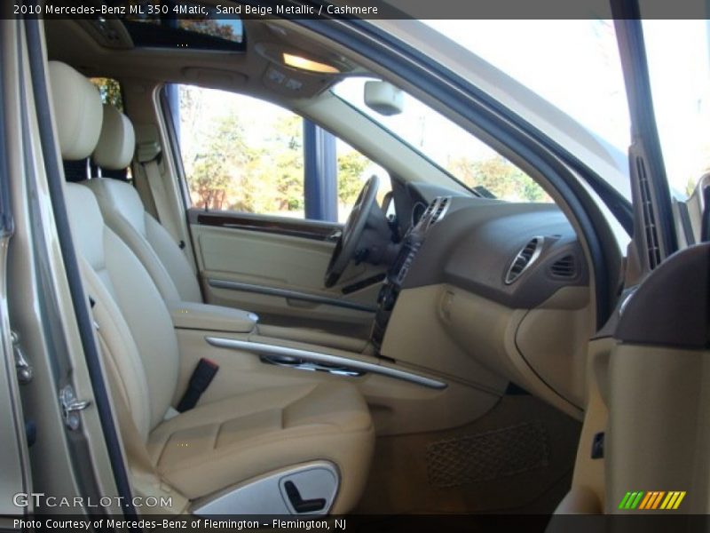 Sand Beige Metallic / Cashmere 2010 Mercedes-Benz ML 350 4Matic