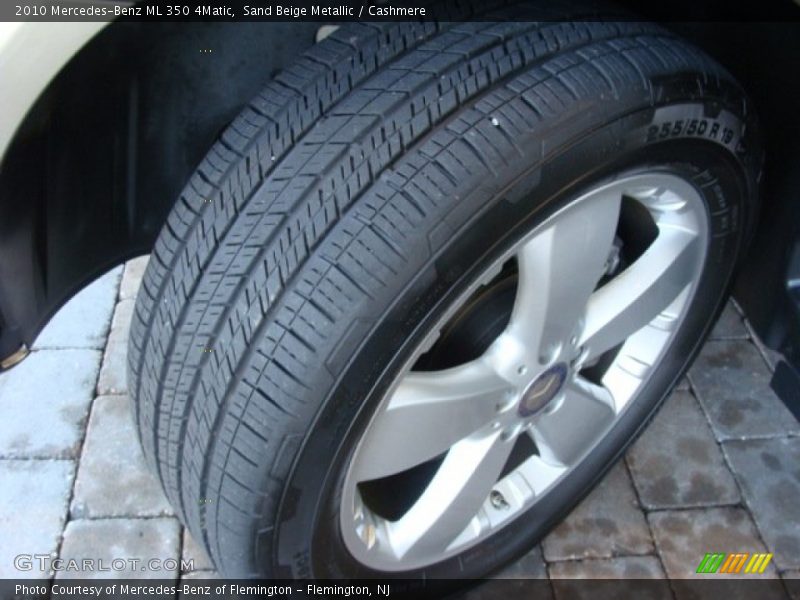 Sand Beige Metallic / Cashmere 2010 Mercedes-Benz ML 350 4Matic