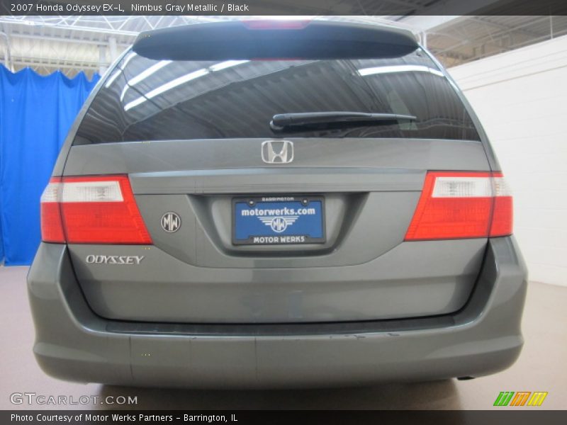 Nimbus Gray Metallic / Black 2007 Honda Odyssey EX-L