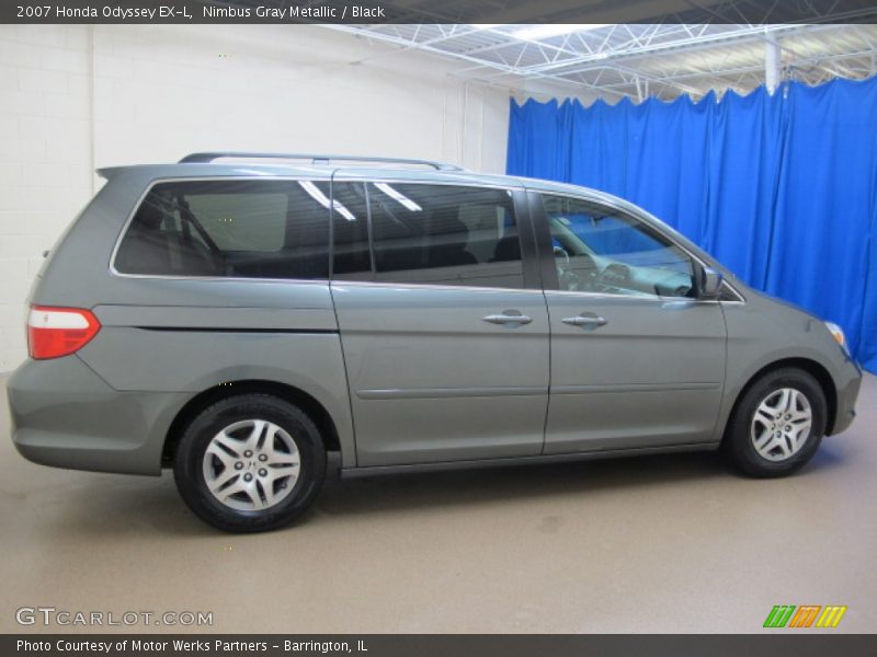 Nimbus Gray Metallic / Black 2007 Honda Odyssey EX-L