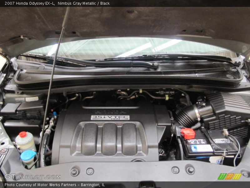 Nimbus Gray Metallic / Black 2007 Honda Odyssey EX-L