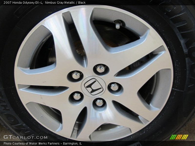 Nimbus Gray Metallic / Black 2007 Honda Odyssey EX-L