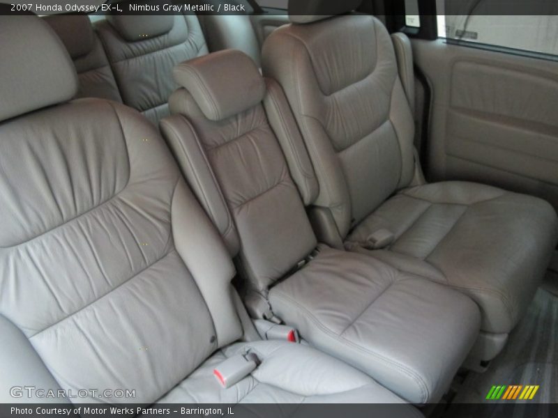 Nimbus Gray Metallic / Black 2007 Honda Odyssey EX-L
