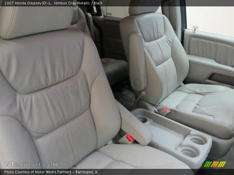 Nimbus Gray Metallic / Black 2007 Honda Odyssey EX-L