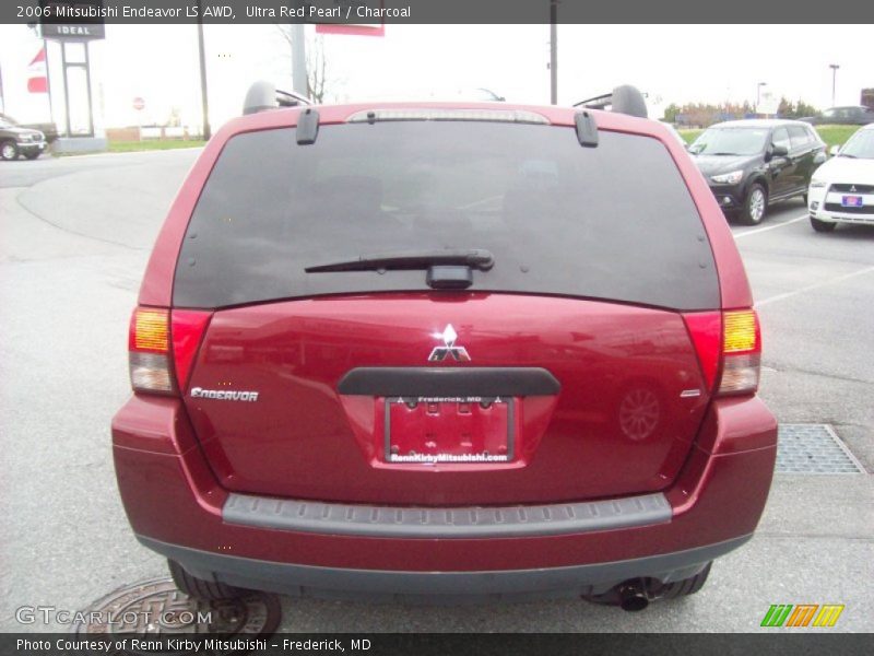 Ultra Red Pearl / Charcoal 2006 Mitsubishi Endeavor LS AWD