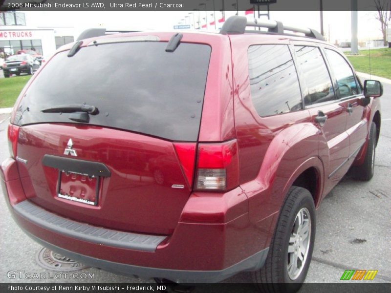 Ultra Red Pearl / Charcoal 2006 Mitsubishi Endeavor LS AWD