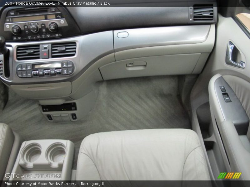 Nimbus Gray Metallic / Black 2007 Honda Odyssey EX-L
