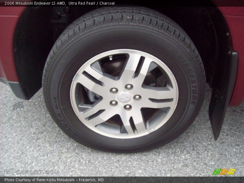 Ultra Red Pearl / Charcoal 2006 Mitsubishi Endeavor LS AWD