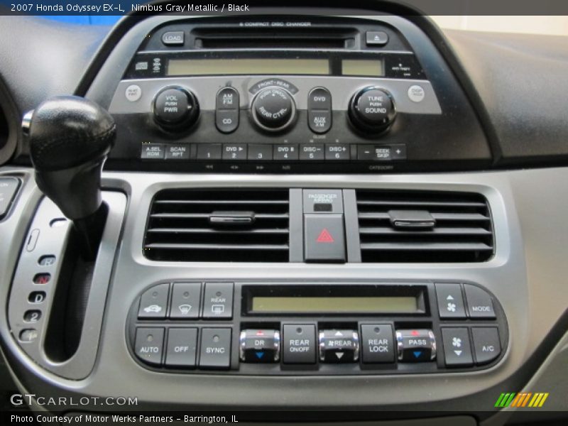 Nimbus Gray Metallic / Black 2007 Honda Odyssey EX-L