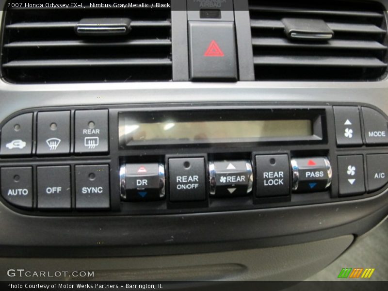 Nimbus Gray Metallic / Black 2007 Honda Odyssey EX-L