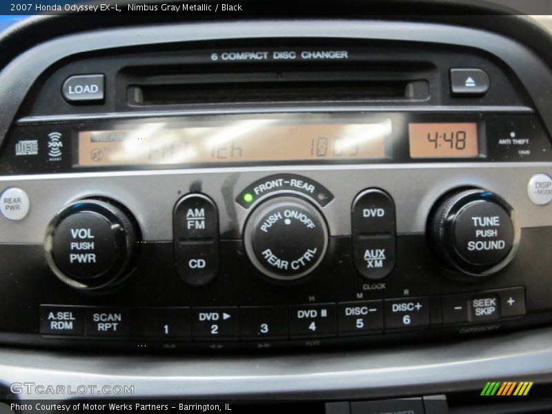 Nimbus Gray Metallic / Black 2007 Honda Odyssey EX-L