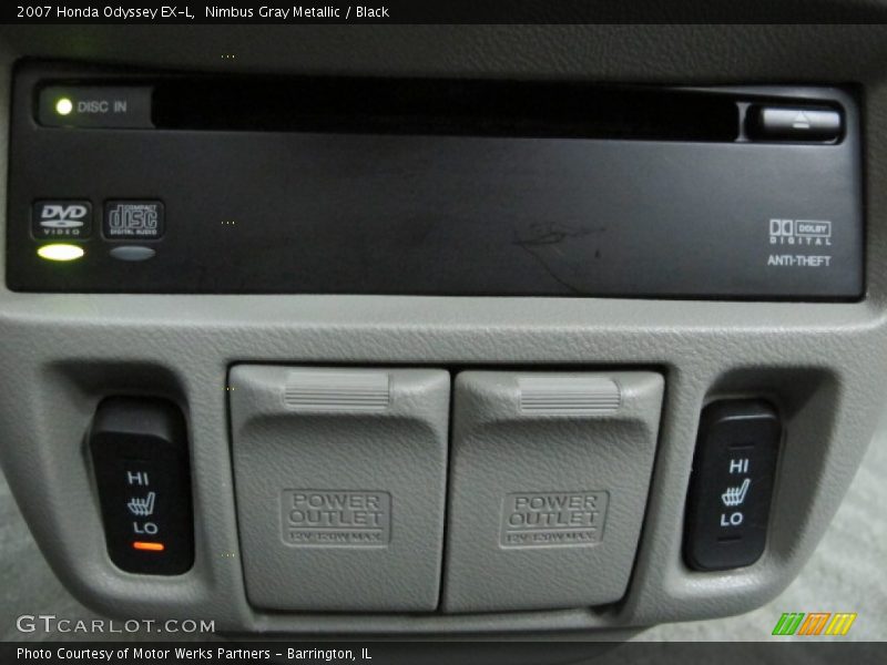 Nimbus Gray Metallic / Black 2007 Honda Odyssey EX-L