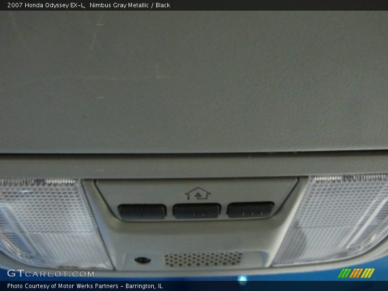 Nimbus Gray Metallic / Black 2007 Honda Odyssey EX-L