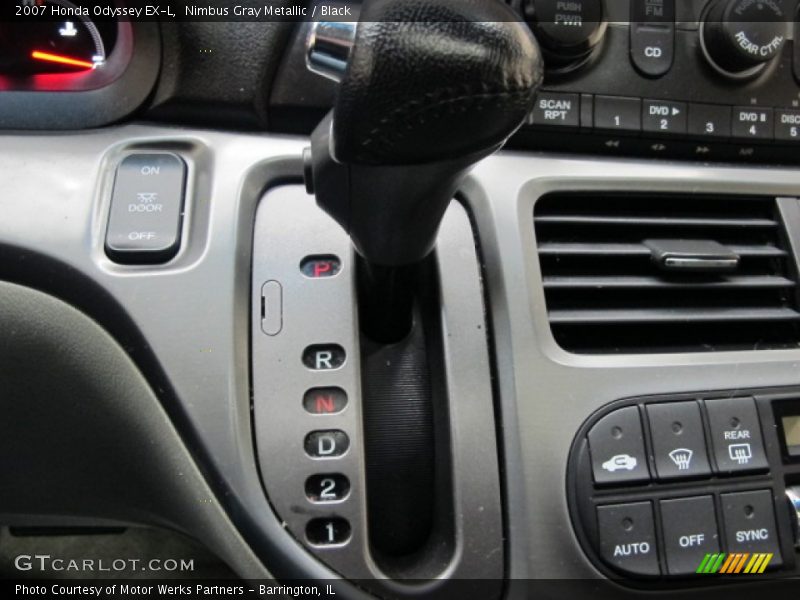 Nimbus Gray Metallic / Black 2007 Honda Odyssey EX-L