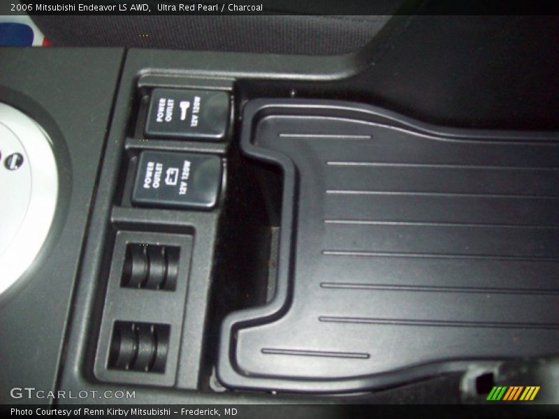 Ultra Red Pearl / Charcoal 2006 Mitsubishi Endeavor LS AWD