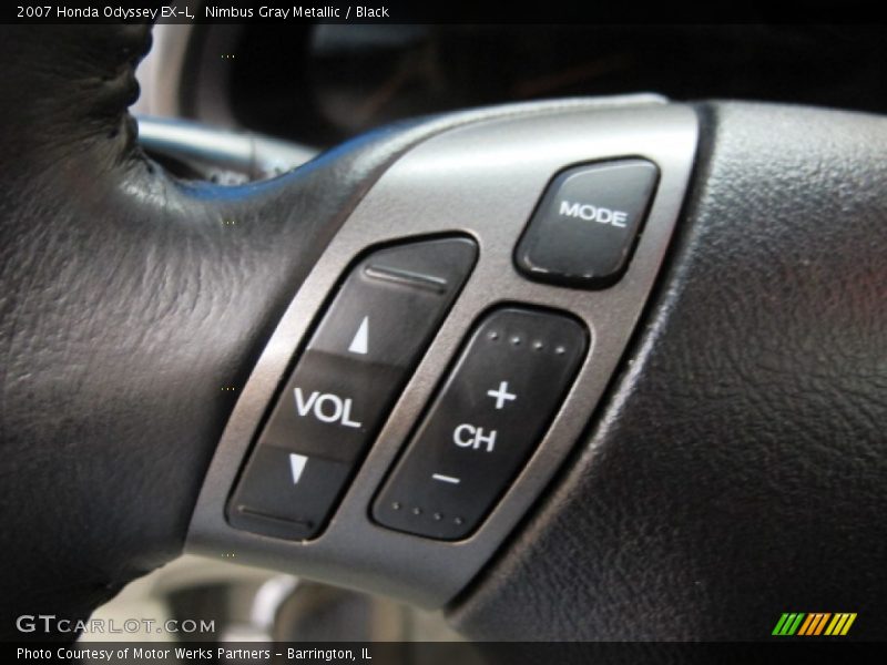 Nimbus Gray Metallic / Black 2007 Honda Odyssey EX-L