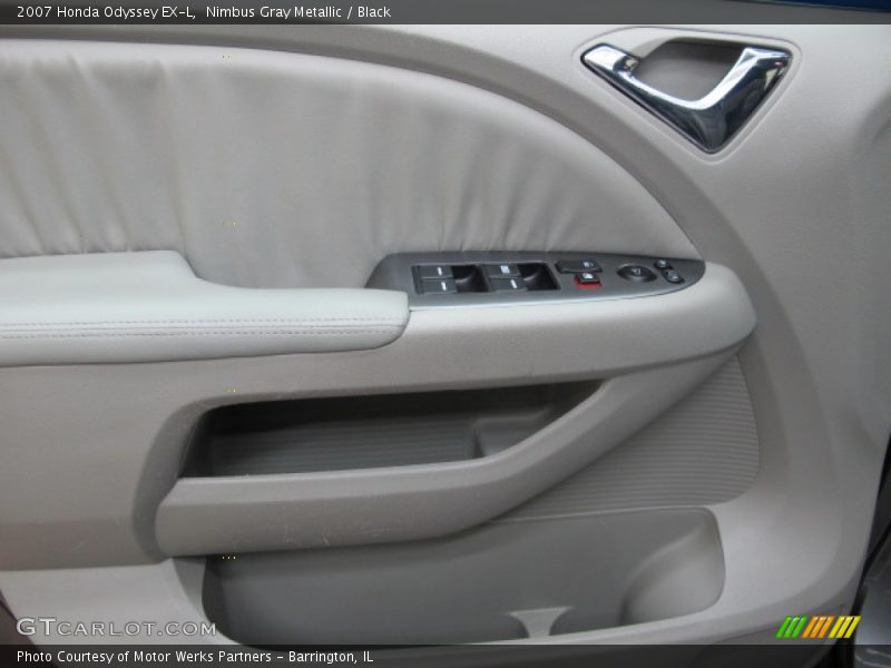 Nimbus Gray Metallic / Black 2007 Honda Odyssey EX-L