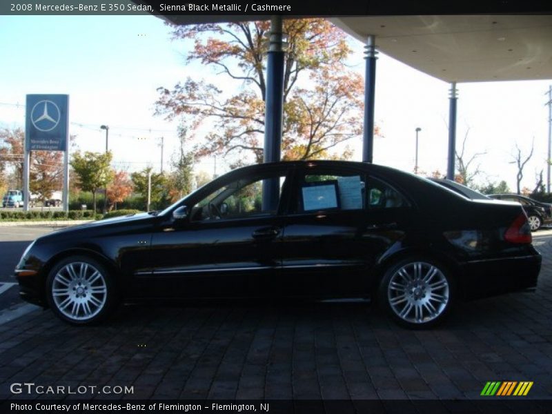 Sienna Black Metallic / Cashmere 2008 Mercedes-Benz E 350 Sedan
